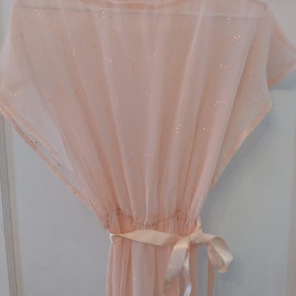 Vintage peach dress - Picture 2 of 4